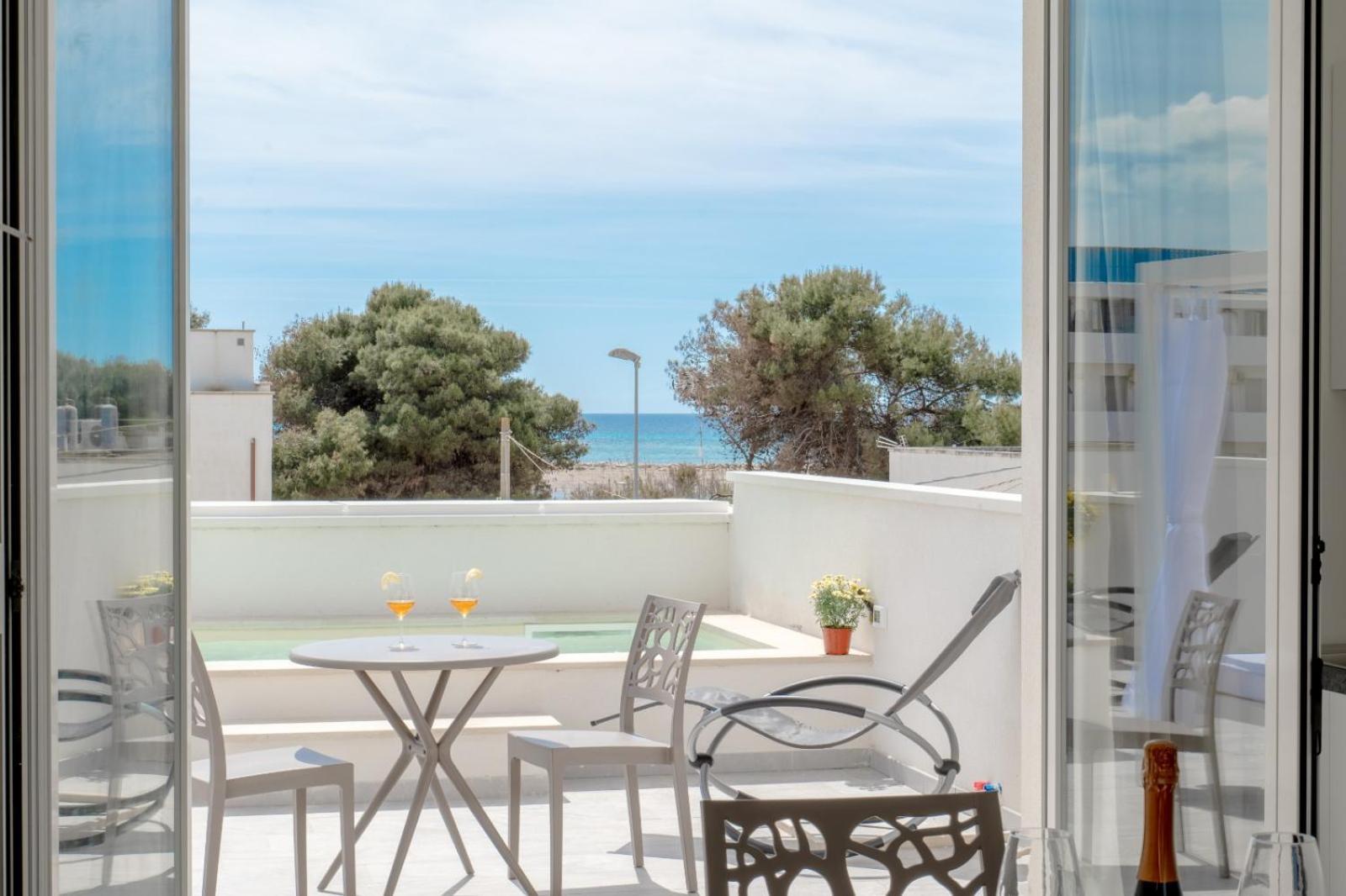 Diva Luxury Suite Torre San Giovanni Ugento Bagian luar foto